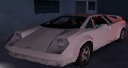 El Infernus Blanco de Lance Vance en Grand Theft Auto: Vice City Stories.