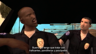 Tenpenny explicando en que consiste su trabajo.