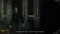 Una desesperada Ashley pidiendo ayuda