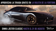 Imagen promocional del Jester Classic en la Semana Emerus de 2019.