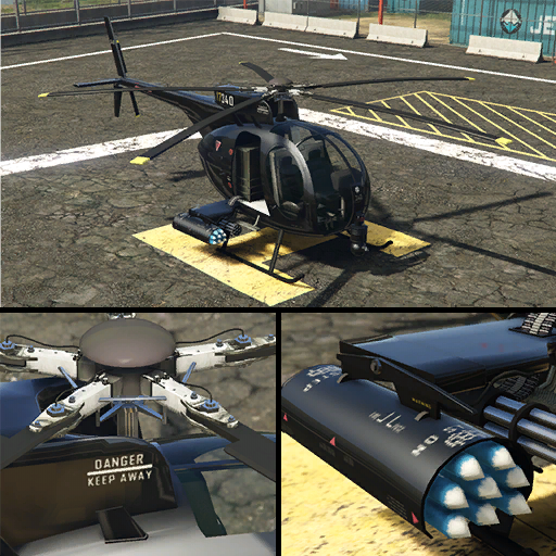 helicoptero buzzard gta v