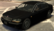 Un automóvil estilo coche en GTA IV.