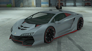 Zentorno de color único con matrícula W1NN1NG en GTA Online: Importaciones/Exportaciones.