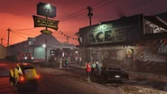 Los personajes del DLC en la Liqorería Ace