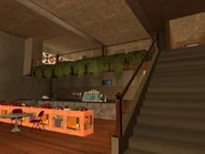 El interior del Marco's Bistro, GTA: SA.