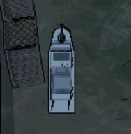 Un Coastguard en Grand Theft Auto: Chinatown Wars (DS).