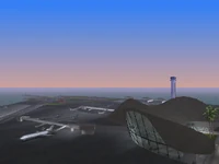 Perspectiva del Aeropuerto.