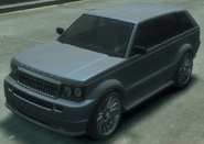 Una Huntley Sport, la nueva versión de la Huntley en GTA IV.