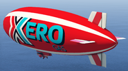 Parte trasera del Xero Blimp.