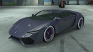 Reaper de color único 1 con matrícula 2FA5T4U en GTA Online: Importaciones/Exportaciones.