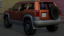 Parte posterior de una Landstalker en Grand Theft Auto III - The Definitive Edition