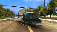 Un Police Maverick en GTA: LCS de PSP