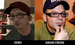 Similitud entre Zero y David Cross.