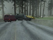 También se puede formar un tremendo tráfico o accidentes, como se puede apreciar en la imagen.