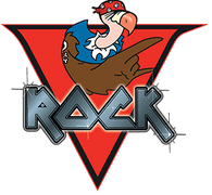 El Zopilote en el logo de V-Rock.