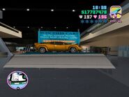 El Infernus que aparece en el North Point Mall en Grand Theft Auto: Vice City.