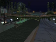 El inicio de Marina, con un gran puente.