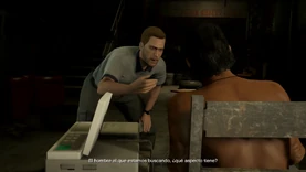Steve interrogando a Ferdinand Kerimov.