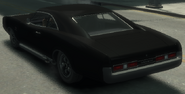 Parte posterior de un Dukes en Grand Theft Auto IV.