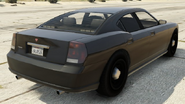 Parte posterior de un FIB Buffalo en GTA V.