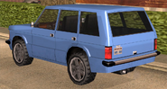Parte posterior de una Huntley en Grand Theft Auto: San Andreas.