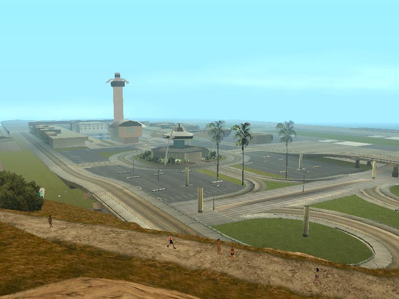 Del gta v a la vida real - Aeropuerto de Los Angeles/Aeropuerto de los  santos (Gta san andreas)