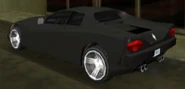 Parte posterior de un Cheetah en Grand Theft Auto: Liberty City Stories.