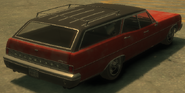 Parte posterior de un Regina en GTA IV: TLAD.