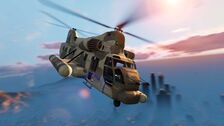 Imagen promocional del Cargobob en las Bonificaciones de GTA Online (Diciembre 2021 Parte 3).