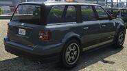 Parte posterior de una Landstalker en Grand Theft Auto V.