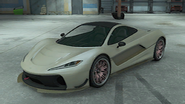 T20 de color único con matrícula CAR4M3L en GTA Online: Importaciones/Exportaciones.