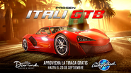 Imagen promocional del Itali GTB en las Bonificaciones de GTA Online (Septiembre 2020, Parte 3).