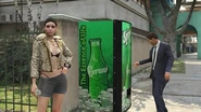 Una máquina de Sprunk en el Grand Theft Auto V.