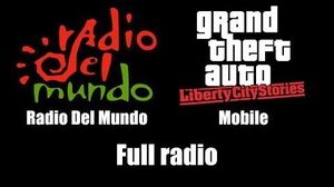 GTA Liberty City Stories - Radio Del Mundo Mobile Full radio