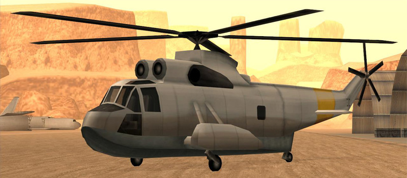 Helicópteros para o GTA San Andreas