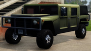 Un Patriot en la versión definitiva de Grand Theft Auto: Vice City.