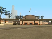 La estación de tren de Unity Station.