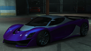 Turismo R color único con matrícula IN4H4ZE en GTA Online: Importaciones/Exportaciones.