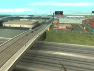 Whitewood Estates visto desde el este.