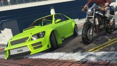 Imagen cinemática del Sultan RS en el Social Club de Rockstar Games del 2019.