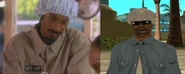 Peatón inspirado en Dee Loc (Snoop Dogg)