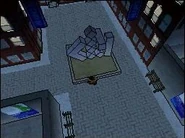 El extraño monumento.