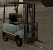 Un Forklift en Grand Theft Auto: San Andreas.