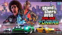 Artwork de lanzamiento de "Los Santos Tuners".