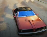 Un Stallion con techo vinilico en GTA:SA The Definitive Edition.