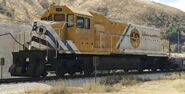 Tren de mercancías en Grand Theft Auto V.