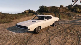 El Gauntlet Classic blanco como el de la película.