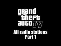 GTA IV (GTA 4) - All radio stations - Part 1