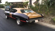 Parte trasera del Chevelle Malibu de la película
