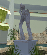 Estatua Matrubandose